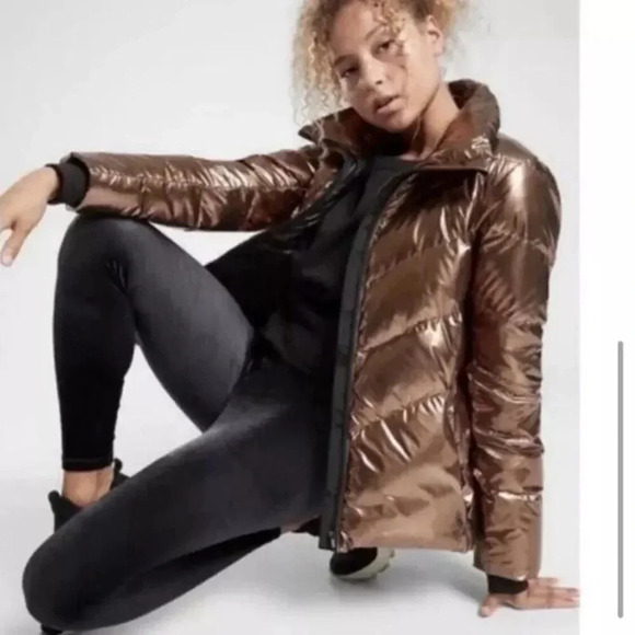 Athleta Elation Ultra High-Rise Velvet Tight/Legging Black Velour Casual Size L - Picture 2 of 13